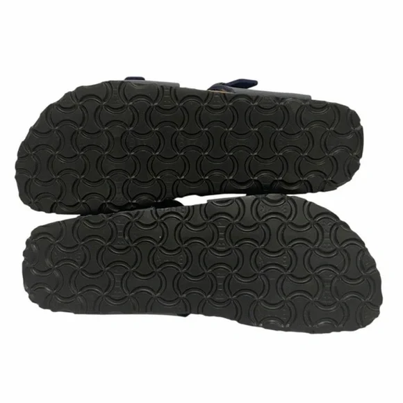 Birkenstocks Birki’s Navy Blue Sandals - BRAND NEW - Size 7/7.5 - Picture 5 of 8